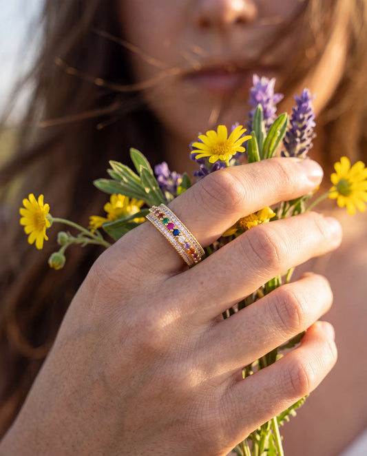 ANILLO REINA COLORES