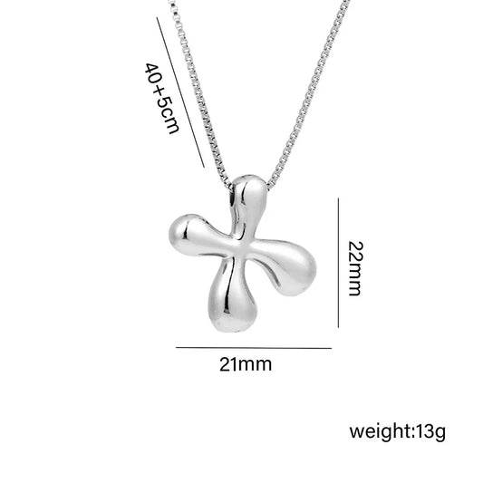 INICIAL LAVA "X" 2.3 CM PLATEADA