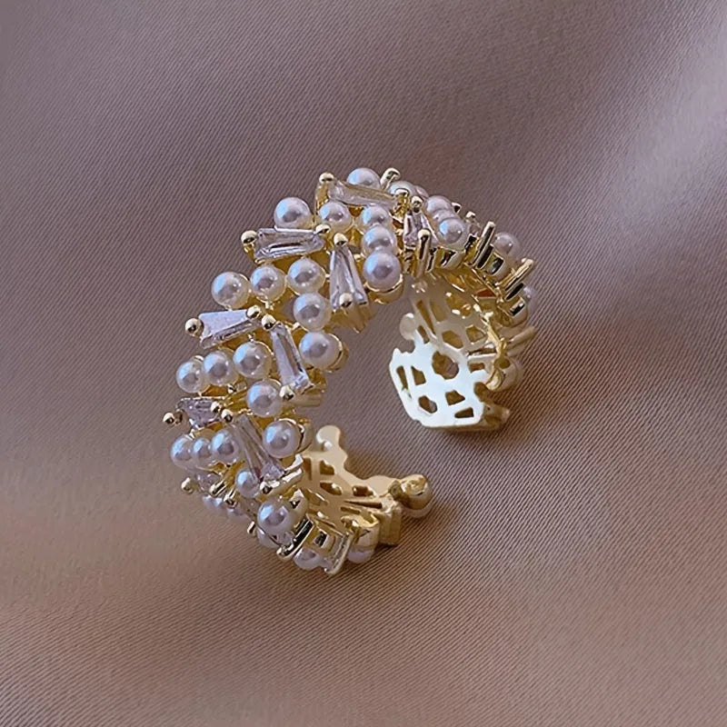 ANILLO PERLA ZIRCONIA