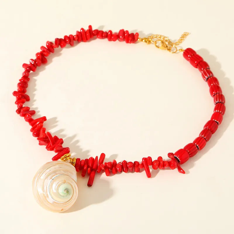 COLLAR RED CARACOL