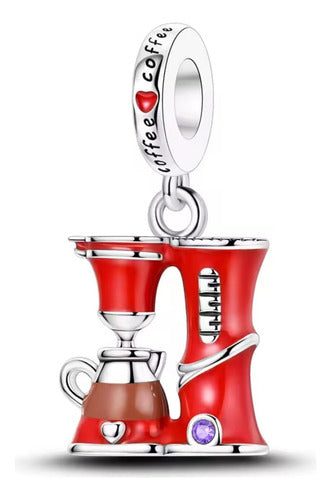 CHARM CAFETERA ROJA