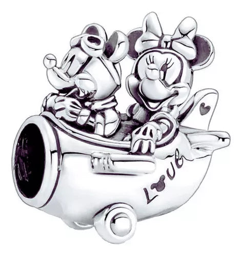 CHARM AVION MICKEY MINNIE