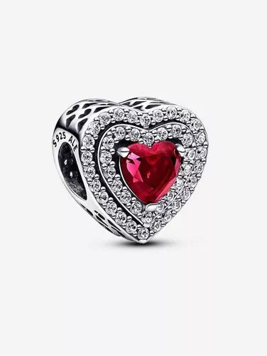 CHARM CORAZON BLIND ROJO