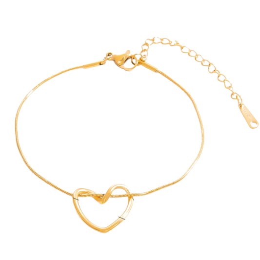PULSERA LISTON CORAZON