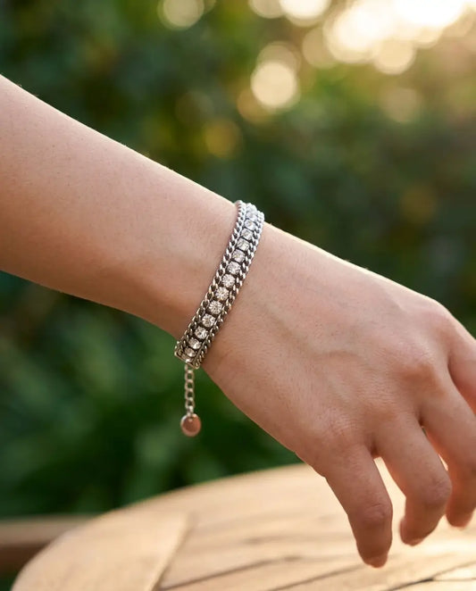 PULSERA ANGEL PLATEADO