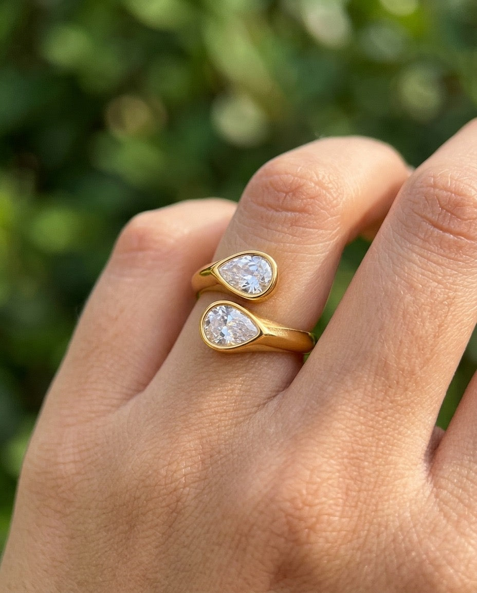 ANILLO ABIERTO DIAMANTE
