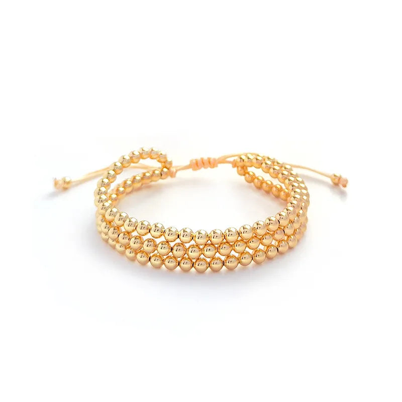 PULSERA BOLITAS TRIPLE