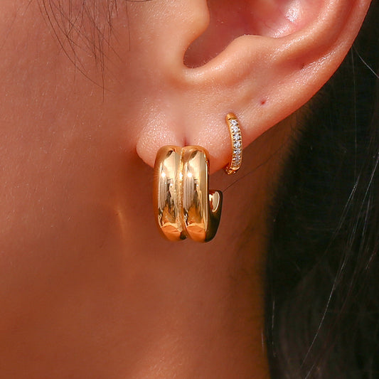 ARETE DOBLE DORADO