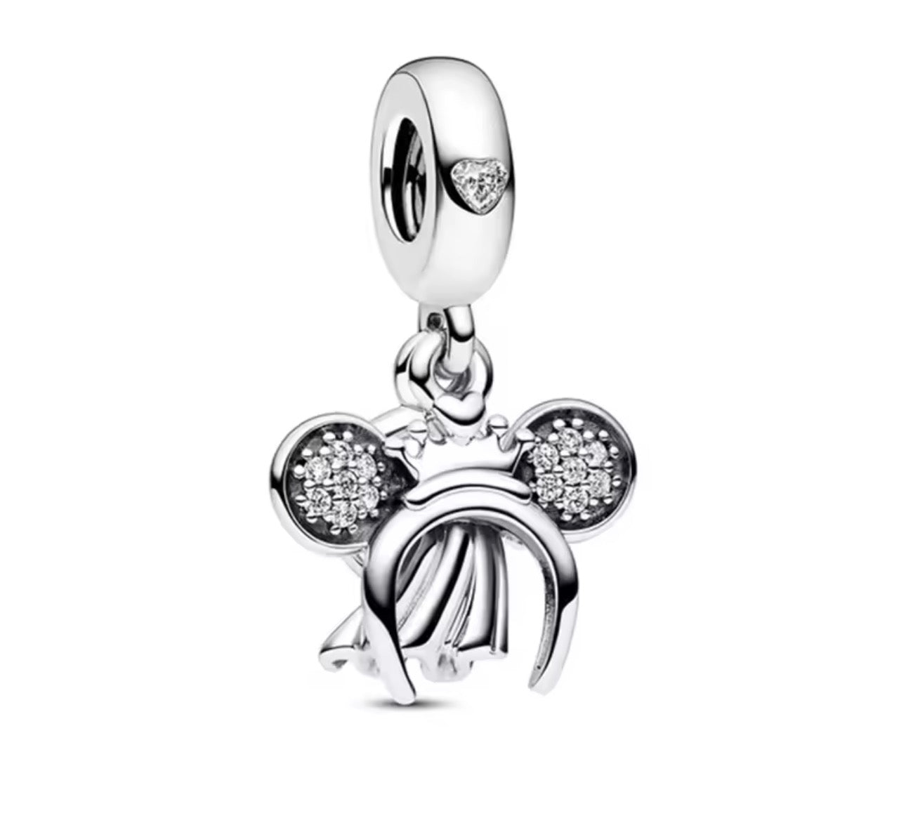 CHARM DIADEMA MINNIE BRIDE