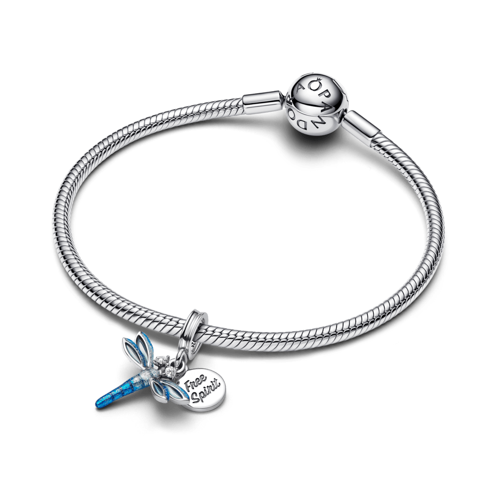 CHARM DOBLE LIBELULA