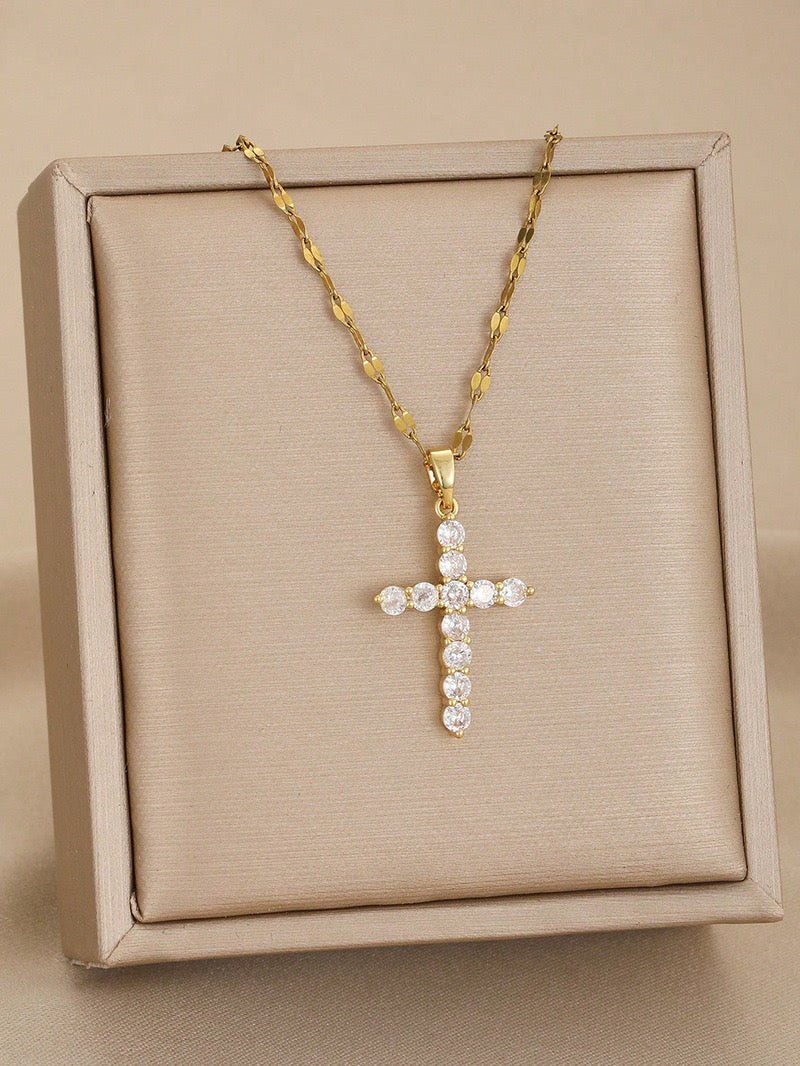 COLLAR CRUZ CIRCULAR