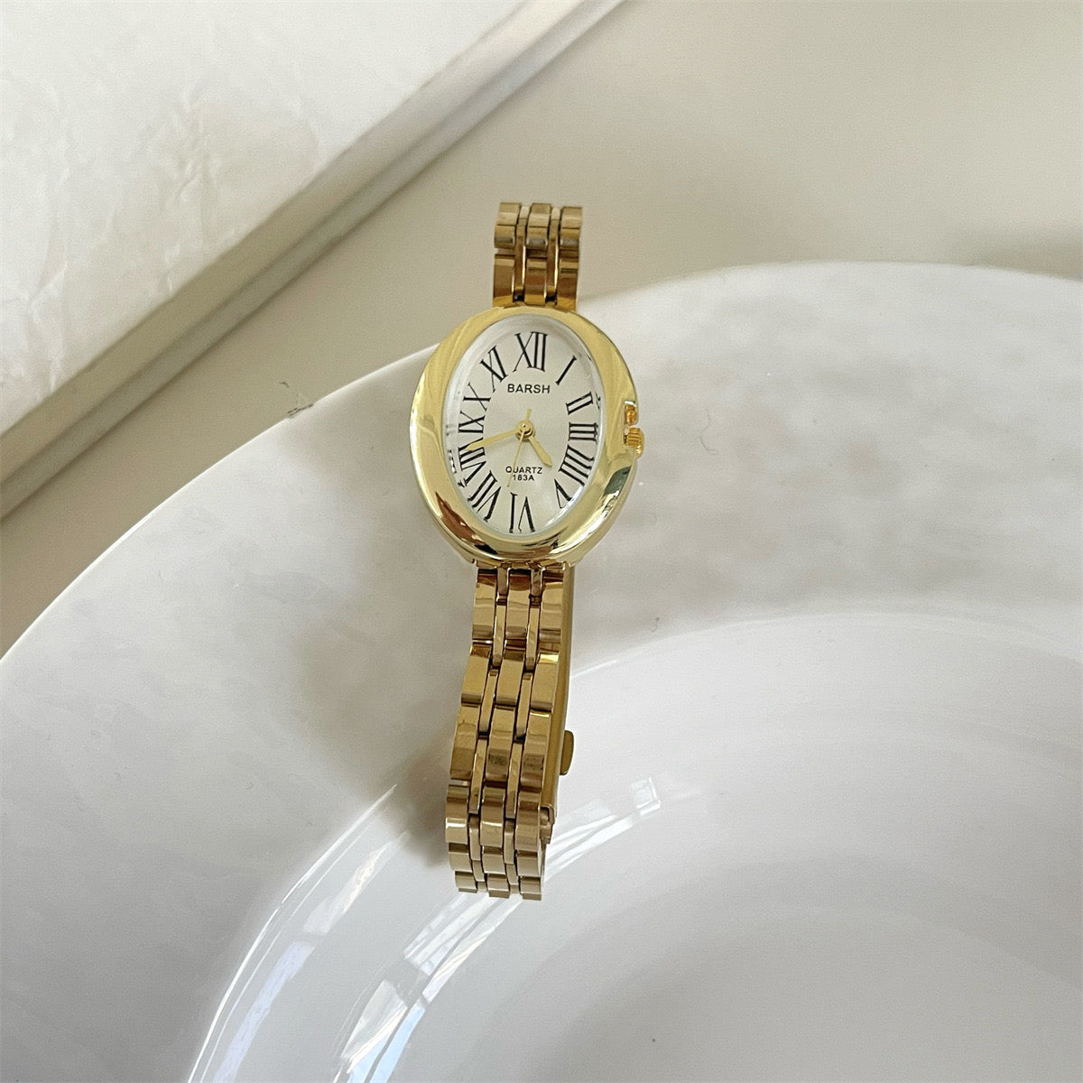 RELOJ SQUARE GOLD