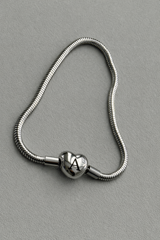 PULSERA CORAZON INICIAL
