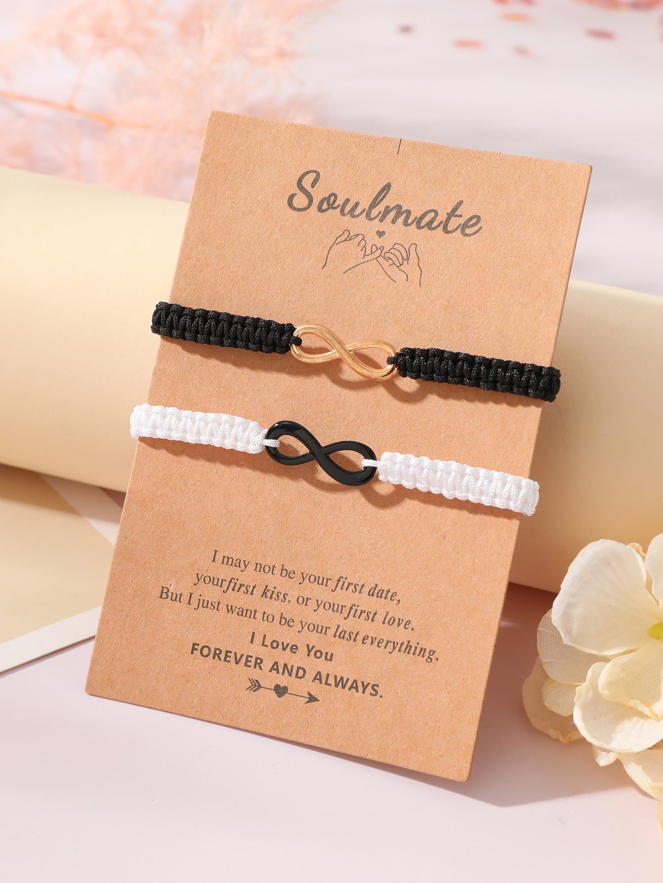 PULSERA PAREJA INFINITO