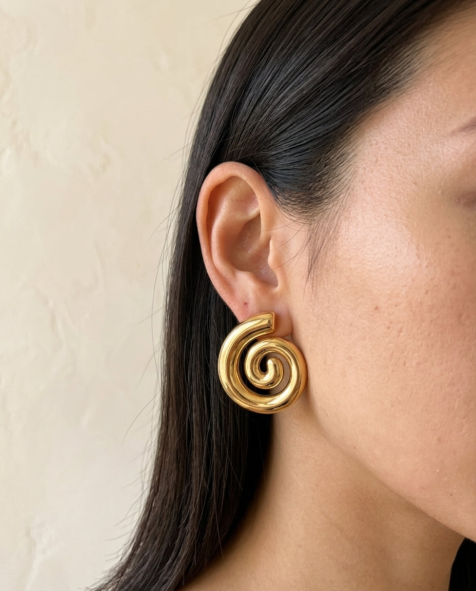 ARETE ESPIRAL ACERO DORADO