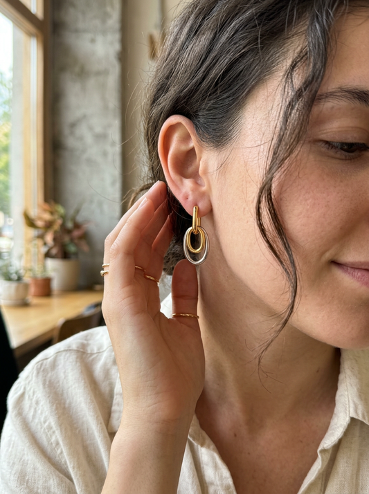 ARETE MARTHA BICOLOR