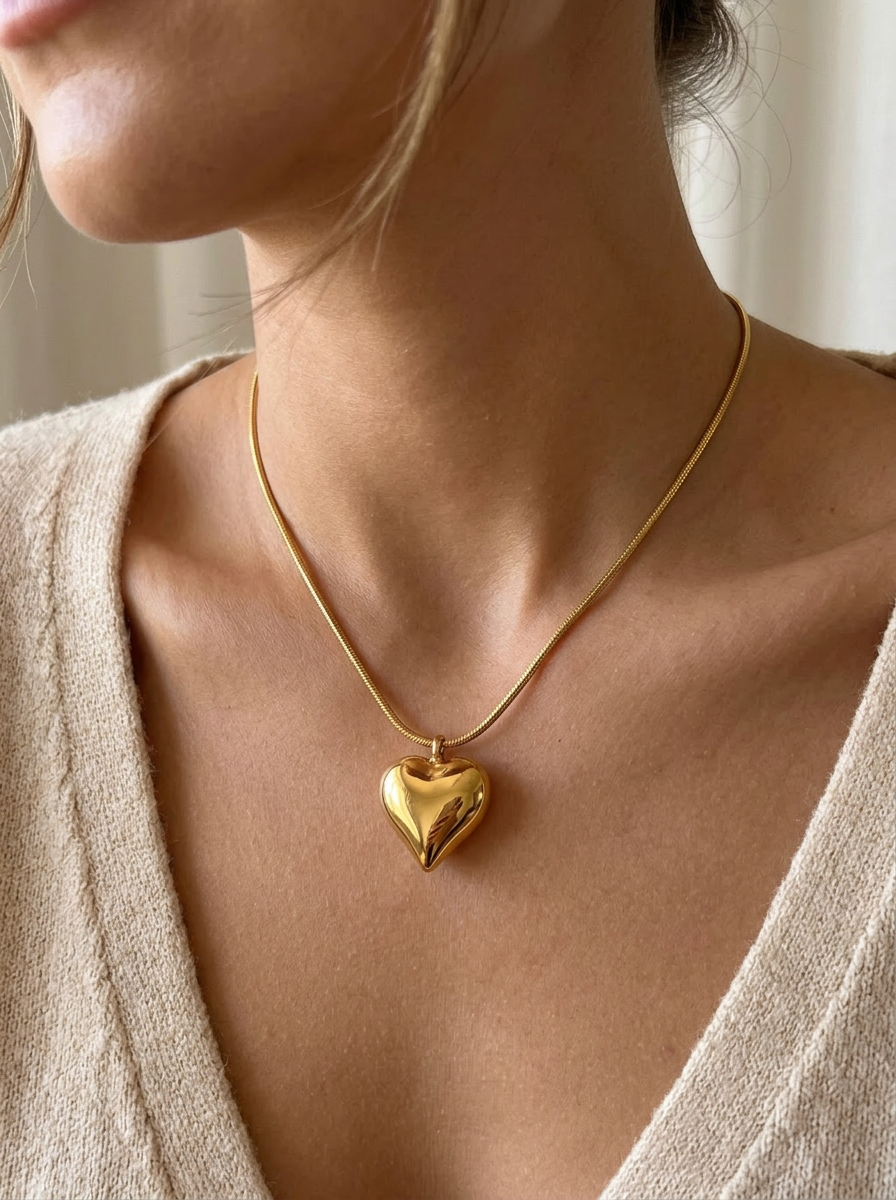 COLLAR CORAZON BOMBITA