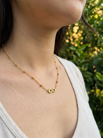 COLLAR INFINITO ACERO