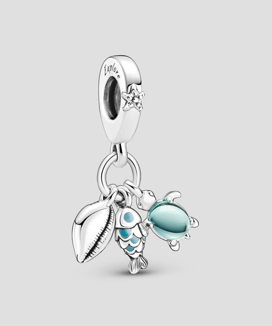 CHARM PEZ Y TORTUGA