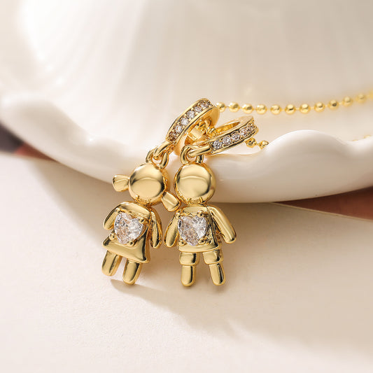 COLLAR NIÑO Y NIÑA