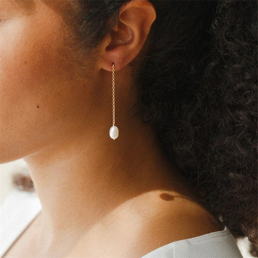 ARETE ELEGANTE PERLA