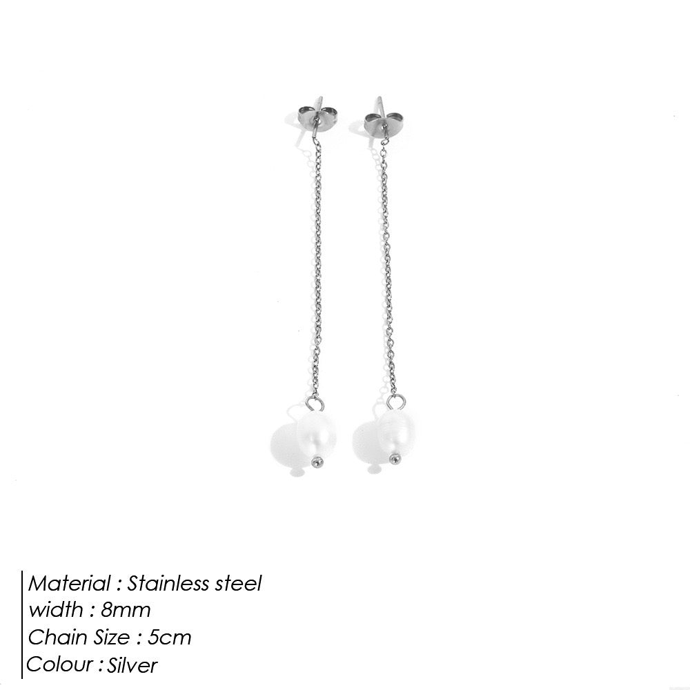ARETE ELEGANTE PERLA