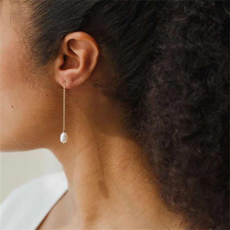 ARETE ELEGANTE PERLA