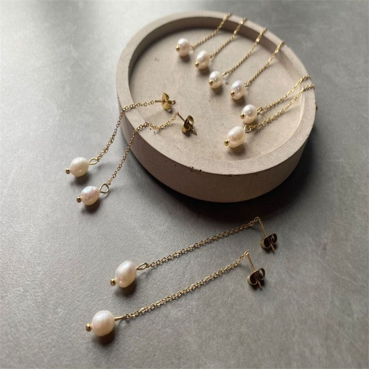 ARETE ELEGANTE PERLA