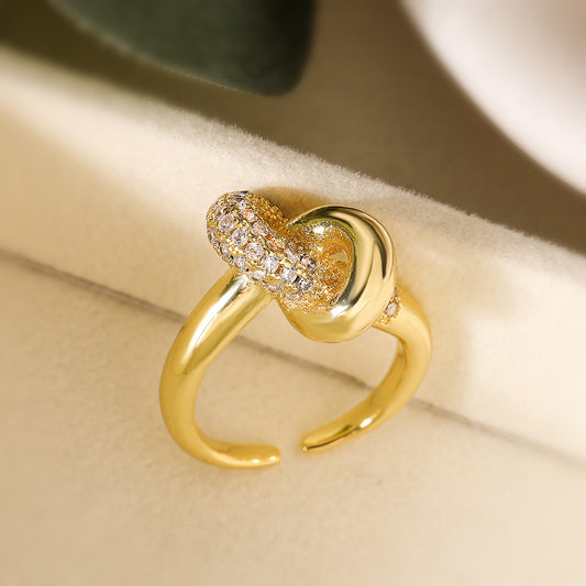 ANILLO NUDO ZIRCONIA