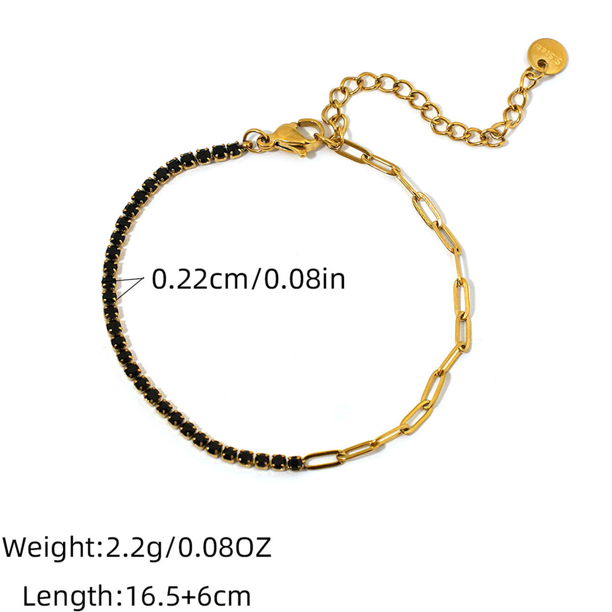 SET PULSERAS ZIRCONIA