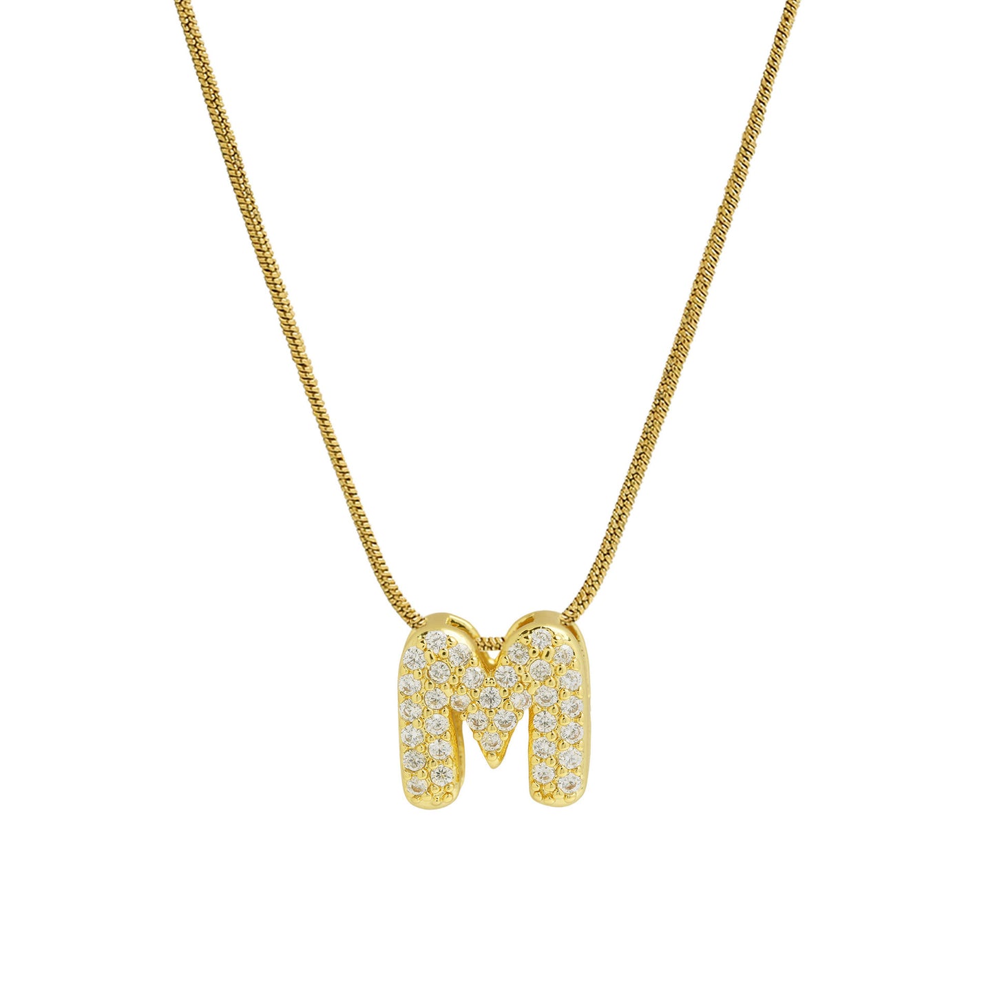 COLLAR INICIAL CH ZIRCONIA