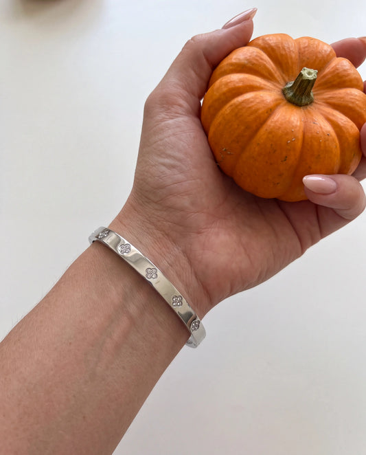 BRAZALETE TREBOL MINI ZIRC
