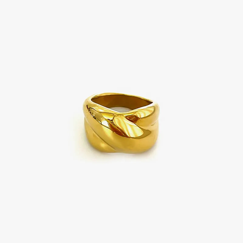 ANILLO DOME DORADO