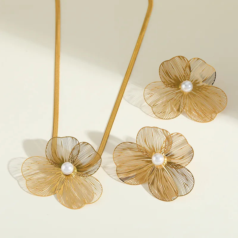 CONJUNTO ELEGANTE FLOR