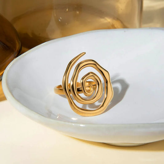 ANILLO MAREA DORADO