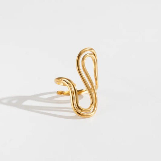 ANILLO DOBLE ONDA