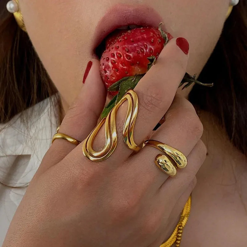 ANILLO DOBLE ONDA