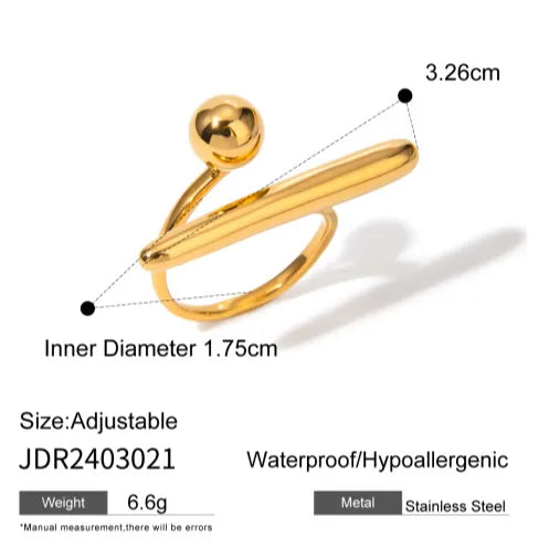 ANILLO LUMIA DORADO