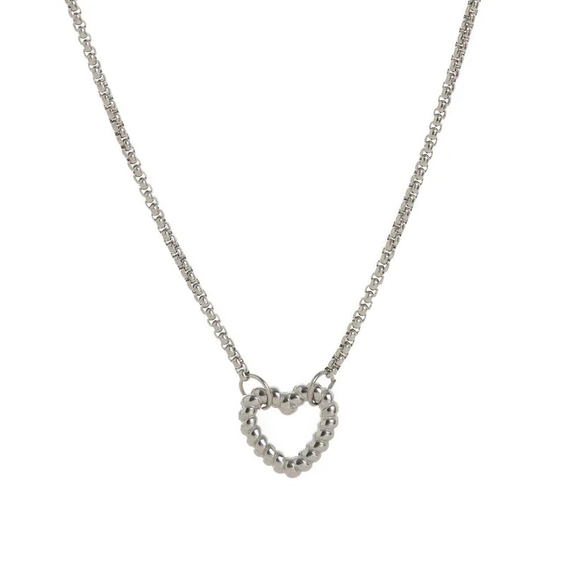 COLLAR HEILY PLATEADA