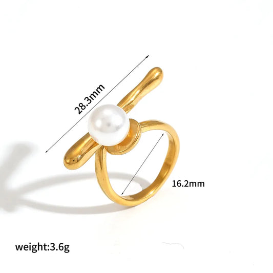 ANILLO FRANCA PERLA