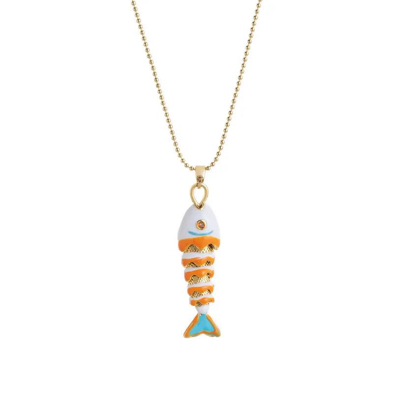 COLLAR FISH COLORES