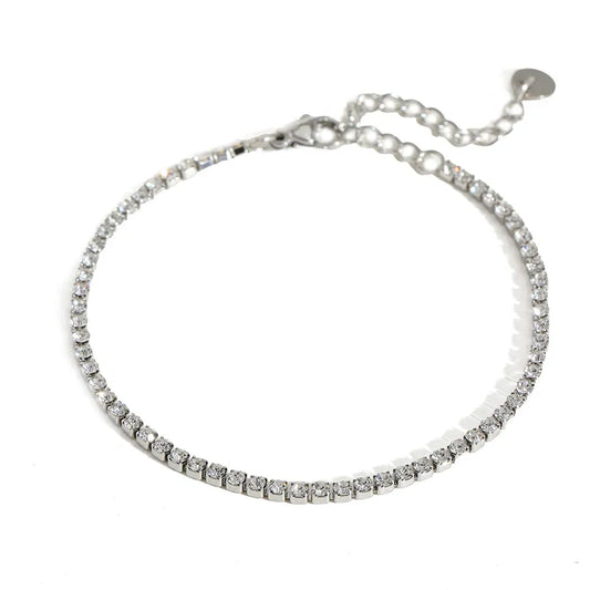 PULSO ZIRCONIA PLATEADA