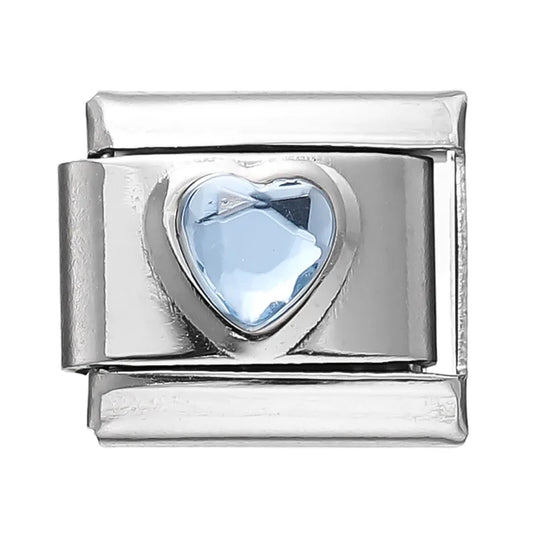 CHARM CORAZON AZUL