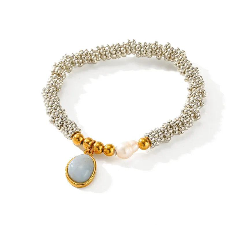 PULSERA COSMO PIEDRA AZUL