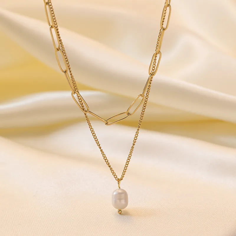 CADENA PERLA CON CADENA