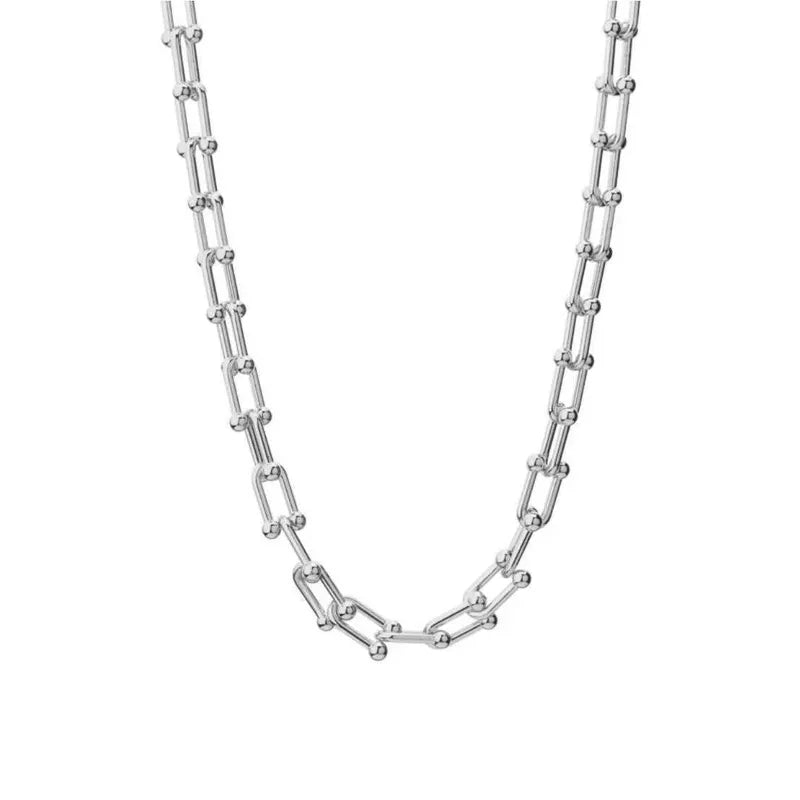 COLLAR TIPO TIFFANY PLATA