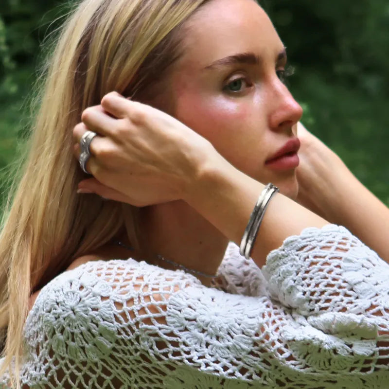 PULSERA AYTON PLATEADO