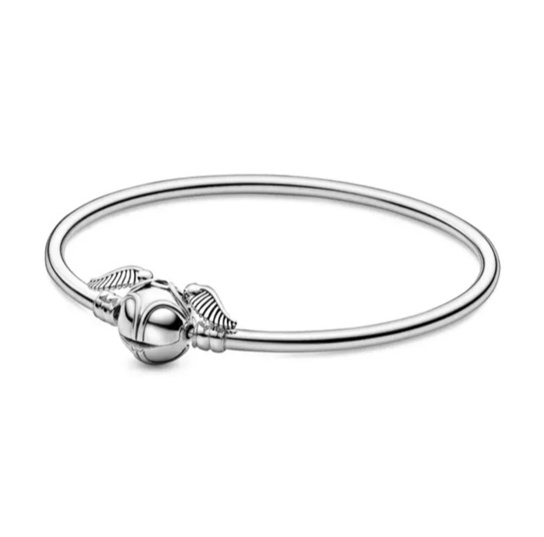 PULSERA SNITCH PLATEADA