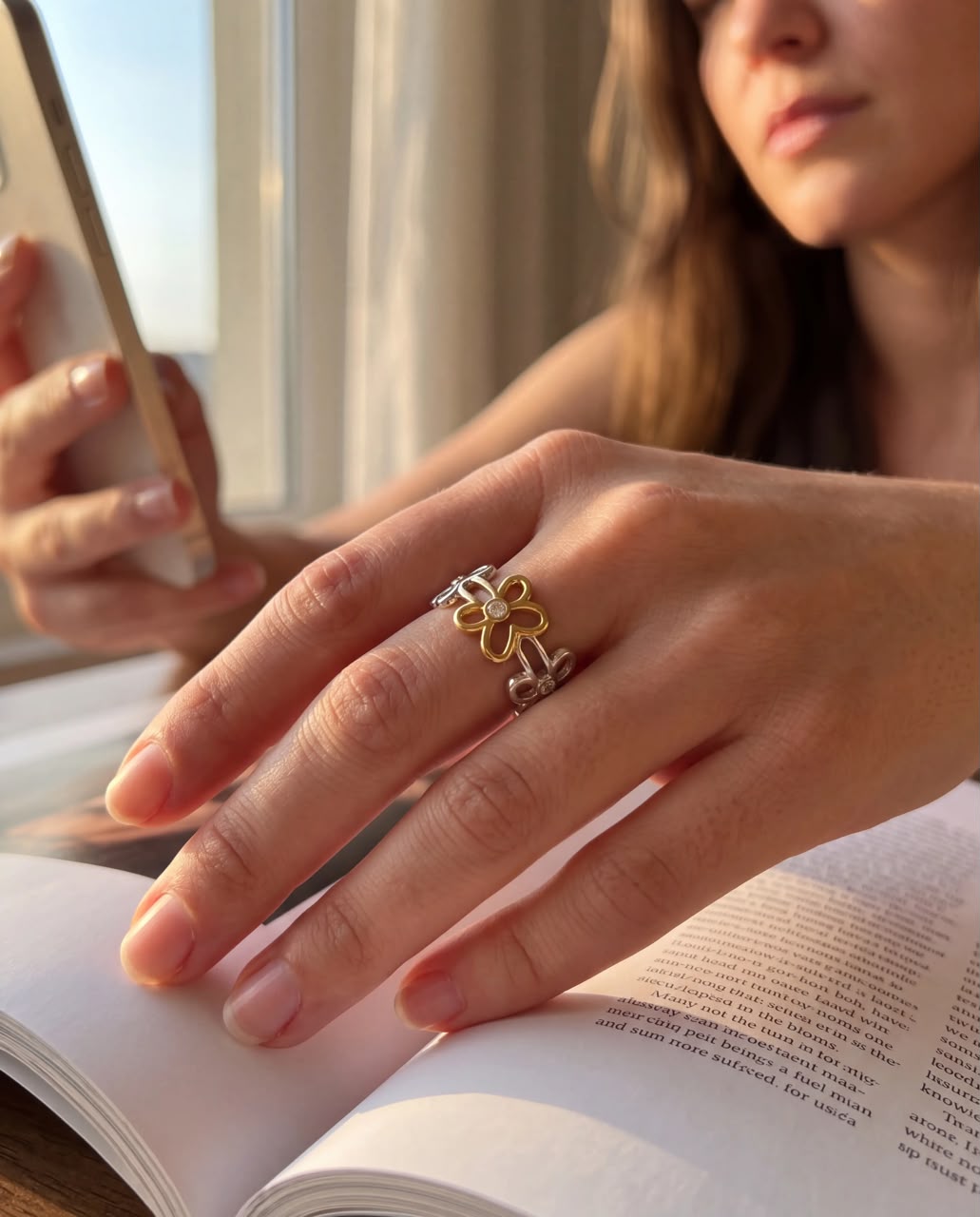 ANILLO BIANCA BICOLOR