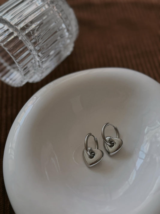 ARETE CORAZON CLASICO PLATA